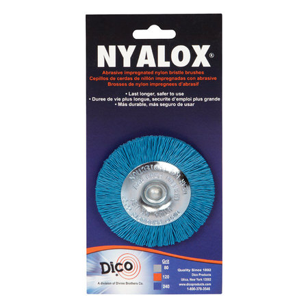 DICO WHEEL NYALOX3""MD/FN BLUE 541-783-3